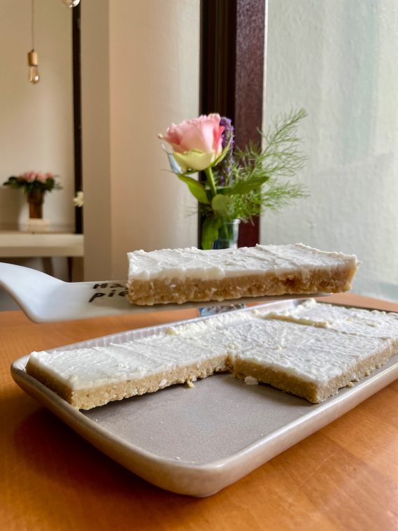 Coconut Lemon Slice Coconut Lemon Slice